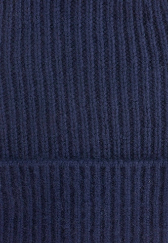 Zwillingsherz Muts in Blauw: voorkant
