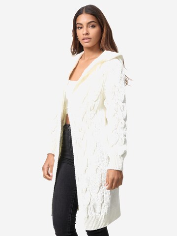 Elara Strickjacke in Weiß