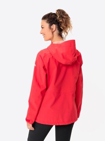 VAUDE Outdoorjas ' W Elope J II ' in Rood