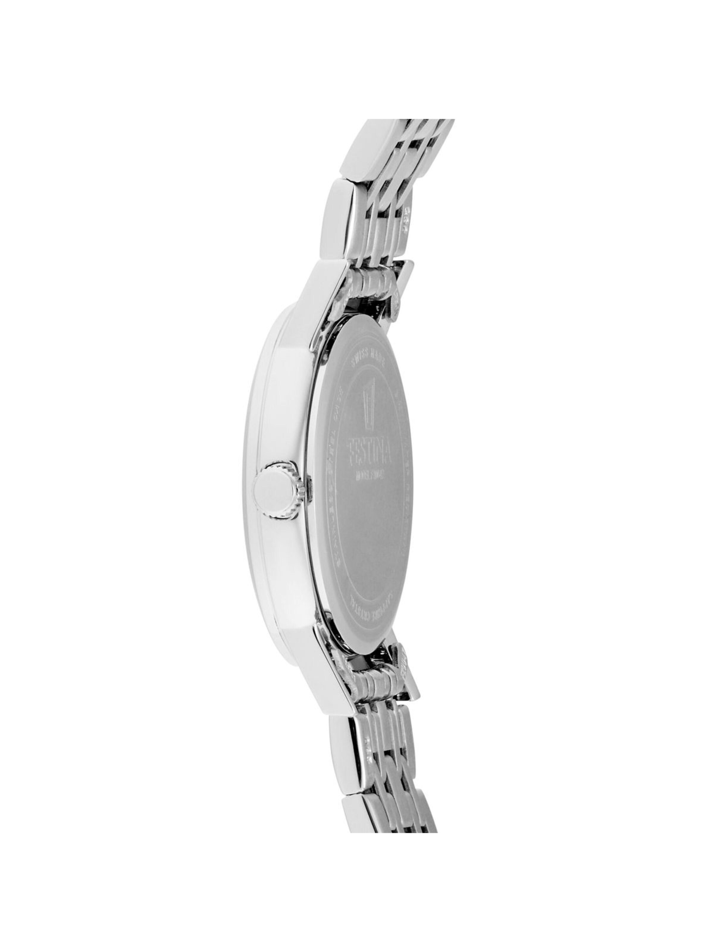 FESTINA Analoog horloge 'Festina - Watch Swiss Made - Quartz watch movement - Watch case width: 29.3 mm' in Wit