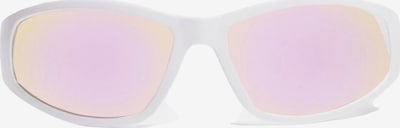 Bershka Sonnenbrille in orange / hellpink / weiß, Produktansicht