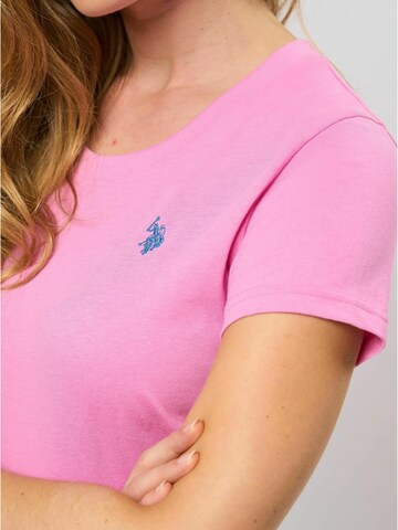 T-shirt 'Amy' U.S. POLO ASSN. en rose