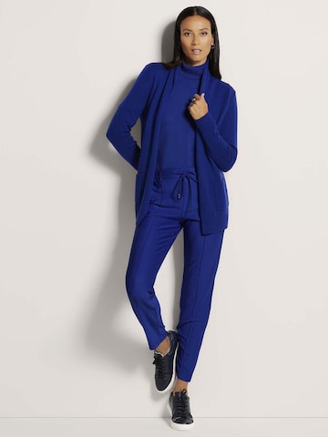 MADELEINE Gebreid vest in Blauw