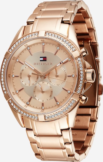 TOMMY HILFIGER Uhr 'SPORT' in rosegold / transparent, Produktansicht