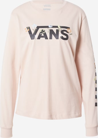 VANS - Sweatshirt 'Wyld Tangle Micro Ditsy' em rosa: frente