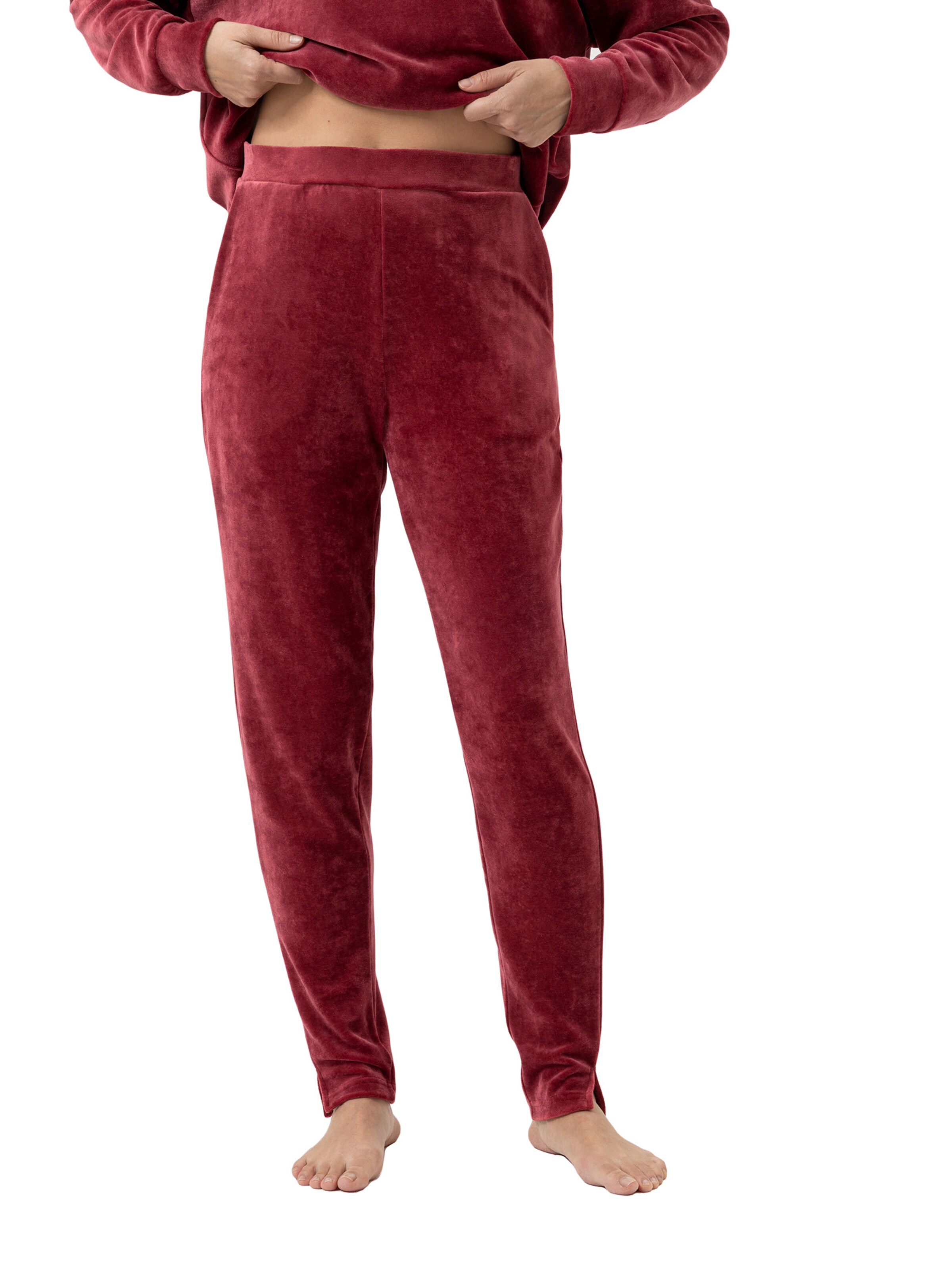 Coupe slim Pantalon Mey en rouge : devant