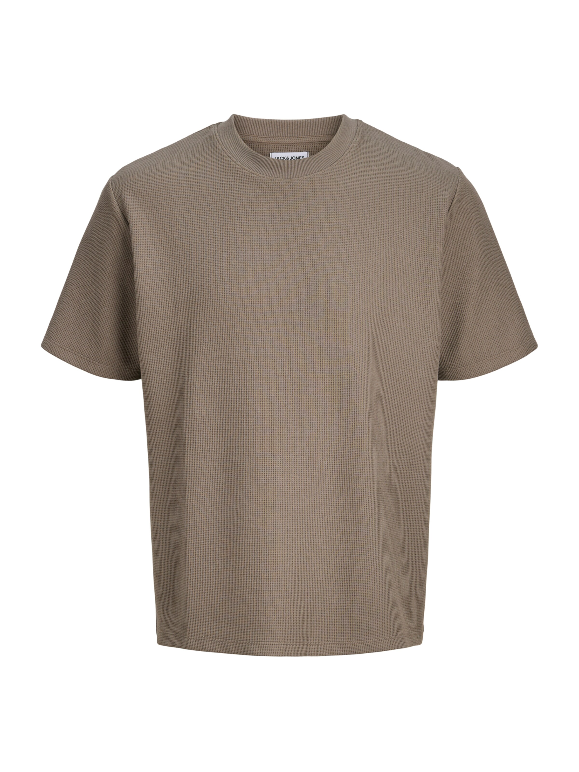JACK & JONES T-Shirt 'JJEAUSTIN' in Braun: Vorderseite