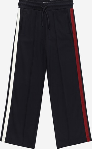 TOMMY HILFIGER Loosefit Broek in Blauw: voorkant