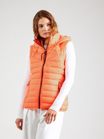 Soccx Vest in Orange: front