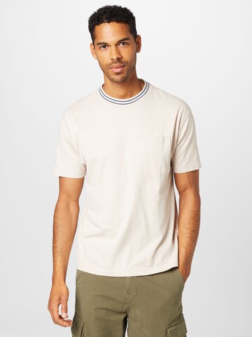 Abercrombie & Fitch T-Shirt in Beige: predná strana