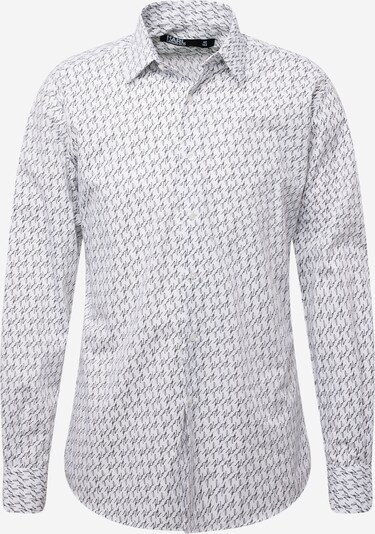 Karl Lagerfeld Button Up Shirt in Black / White, Item view