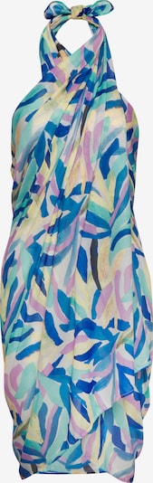 s.Oliver Strandkleid in blau / türkis / gelb / flieder, Produktansicht
