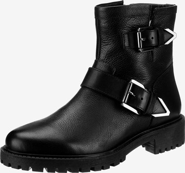 GEOX Stiefelette 'Hoara' in Schwarz: predná strana