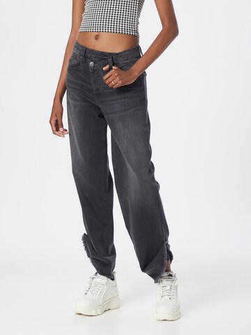 Herrlicher Wide leg Jeans 'Mäze' in Black: front