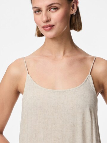PIECES Dress 'PCPia' in Beige