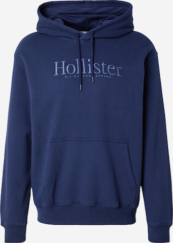 Dark blue hollister hoodie shop
