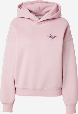 Abercrombie & Fitch Collegepaita 'SUNDAY' värissä vaaleanpunainen: etupuoli