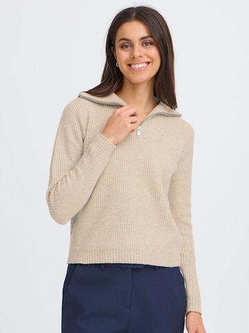 Oxmo Trui in Beige