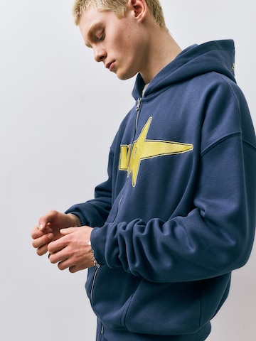 Veste de survêtement 'STWD' Pull&Bear en bleu