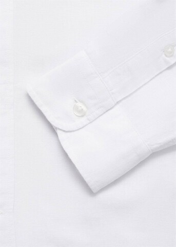 MANGO MAN Regular fit Button Up Shirt 'Avispa' in White