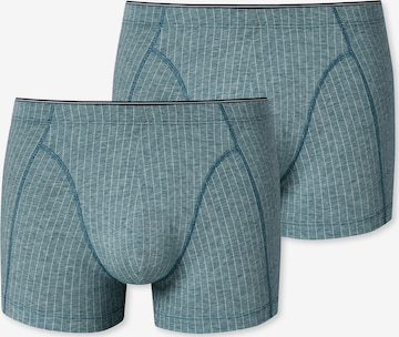 SCHIESSER Boxer shorts ' 95/5 Originals ' in Blue: front