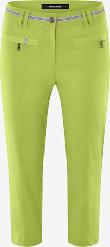 Navigazione Pleated Pants in Green: front