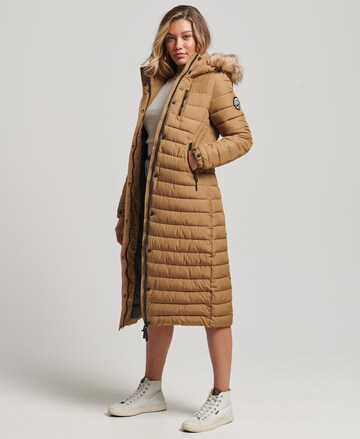 Superdry Wintermantel in Beige