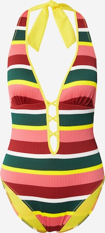 OVS - Soutien Bustier Fato de banho em mistura de cores: frente