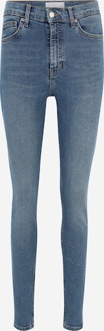 Topshop Tall Skinny Jeans 'Jamie' in Blue: front