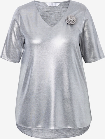 MIAMODA Shirt in Zilver: voorkant
