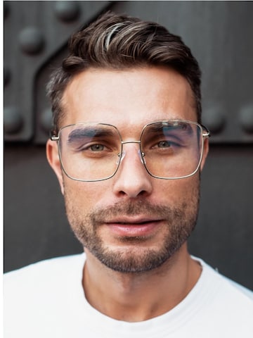 VEYREY Glasses 'Platz Ernstep' in Silver
