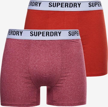 Superdry Шорты Боксеры в Оранжевый: спереди