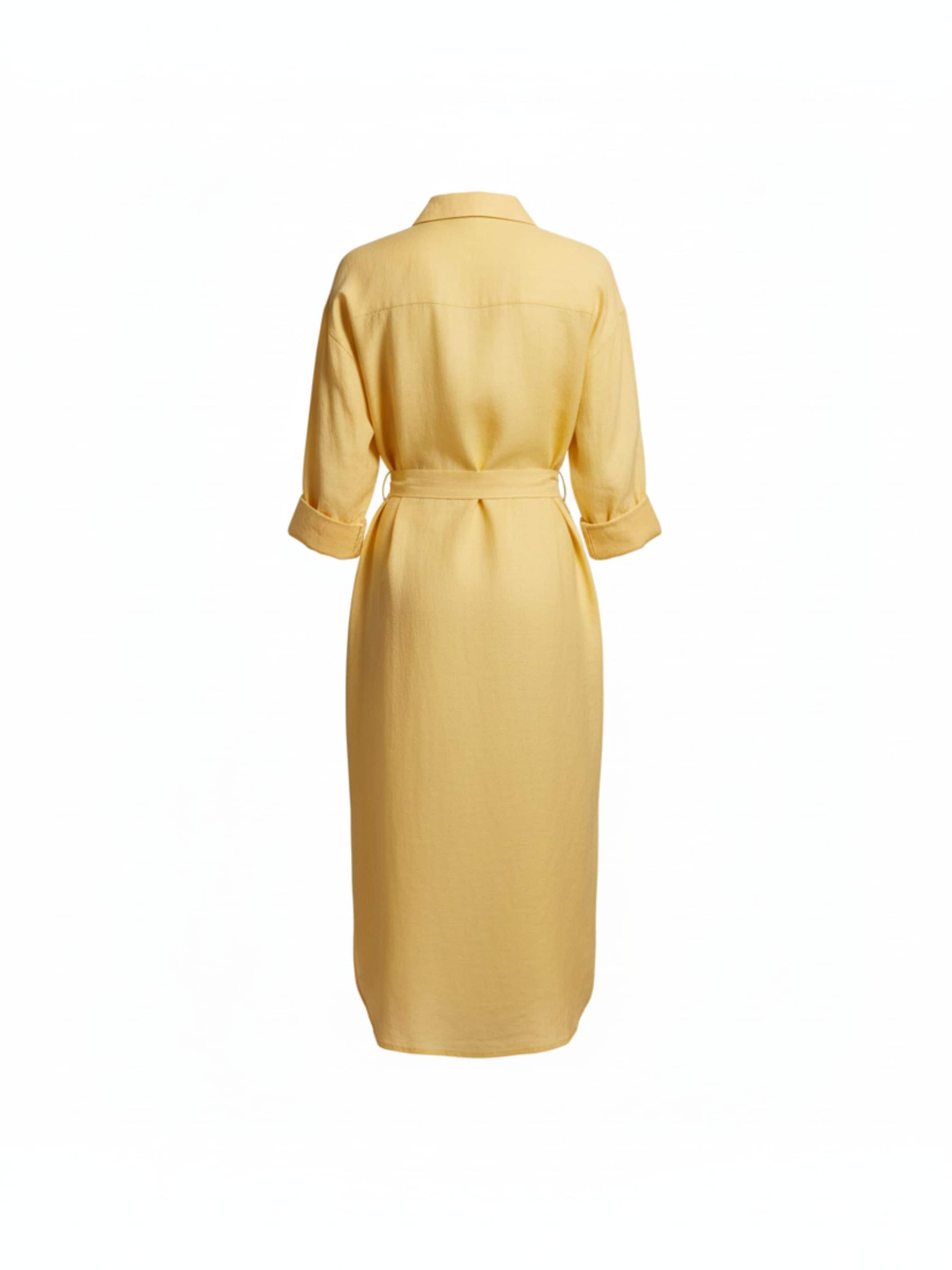 WEARABLE STORIES Dress 'Pippa' in Yellow