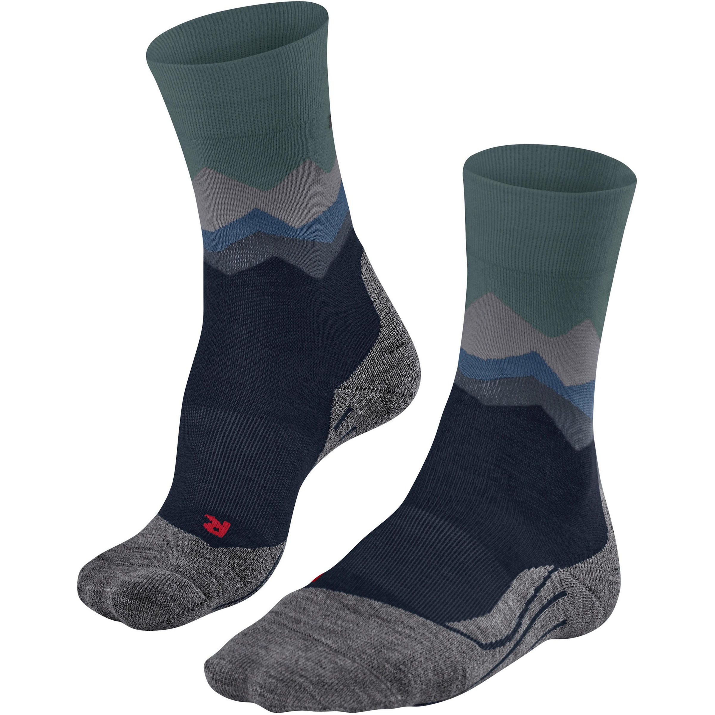 FALKE Athletic Socks 'TK2' in Black: front