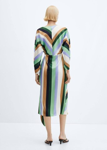 MANGO Dress 'verdi' in Mixed colors