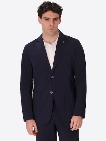 Coupe regular Veste de costume 'Grano' Distretto12 en bleu : devant