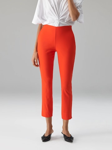Minx Slimfit Broek 'NISE' in Rood