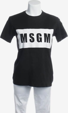 MSGM Shirt M in Schwarz: predná strana