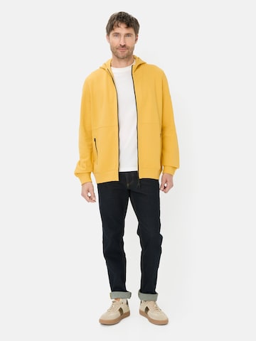CAMEL ACTIVE Zip-Up Hoodie in Yellow