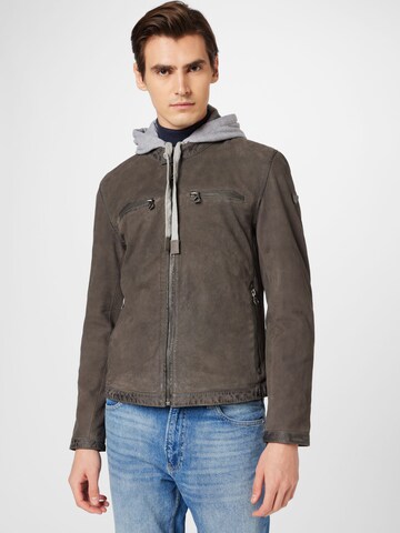 Gipsy Between-Season Jacket 'Jonno' in Grey: front