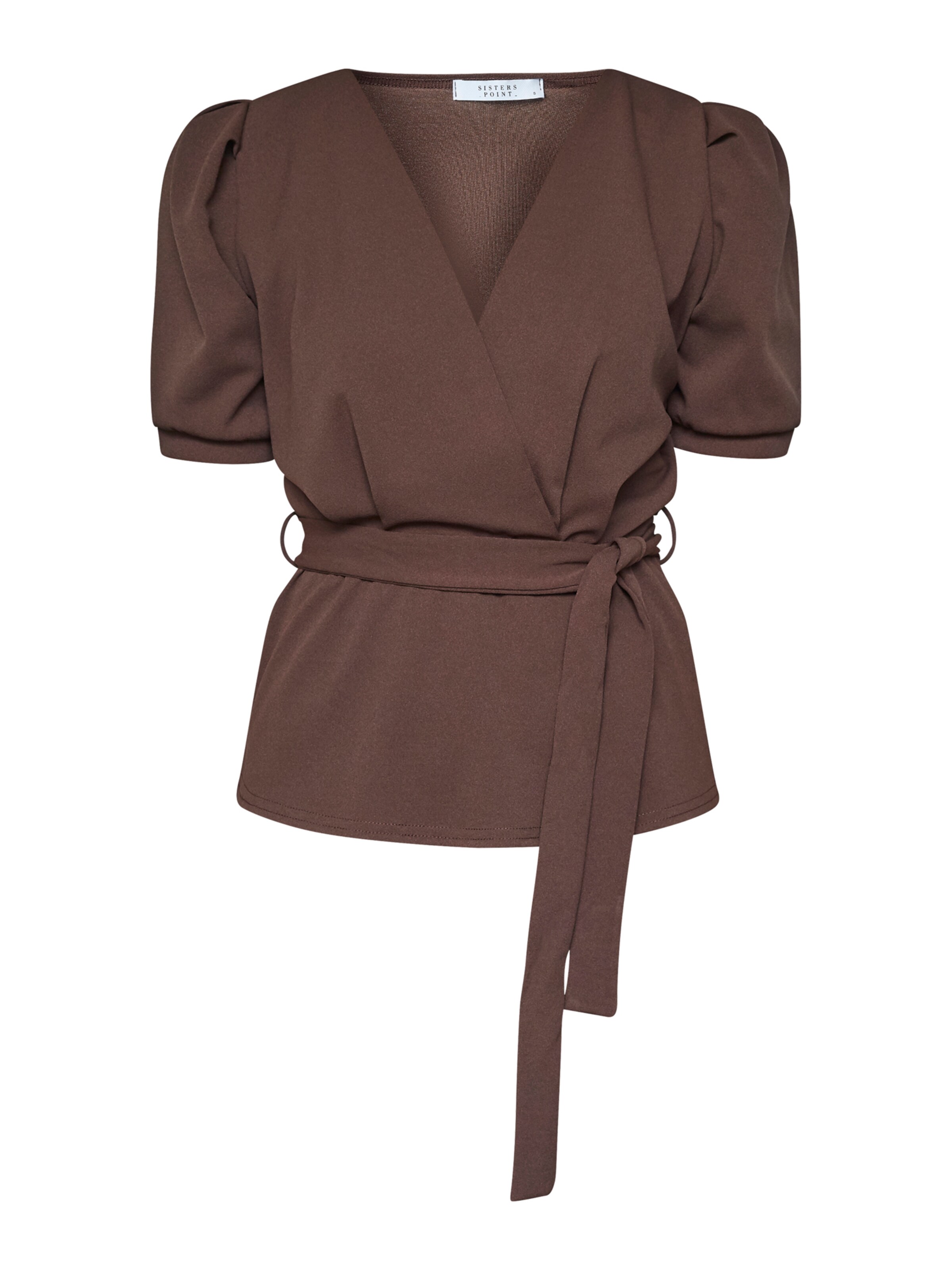 SISTERS POINT Bluse 'NASA-T' in braun, Produktansicht