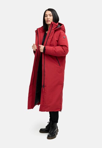 Cappotto invernale 'Schneewächter 14' di NAVAHOO in rosso
