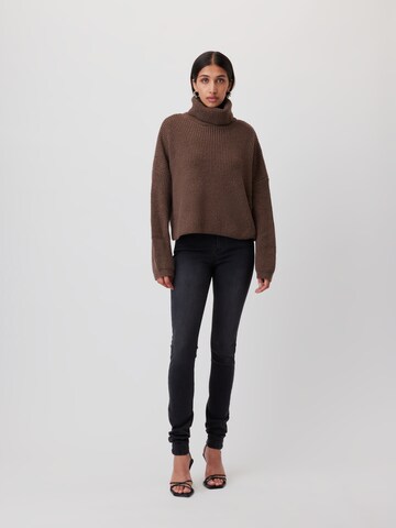 LeGer by Lena Gercke - Pullover 'Anusha' em castanho