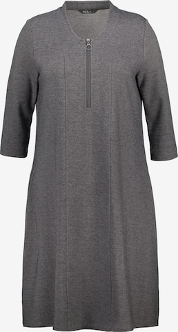 Ulla Popken Dress in Grey: front