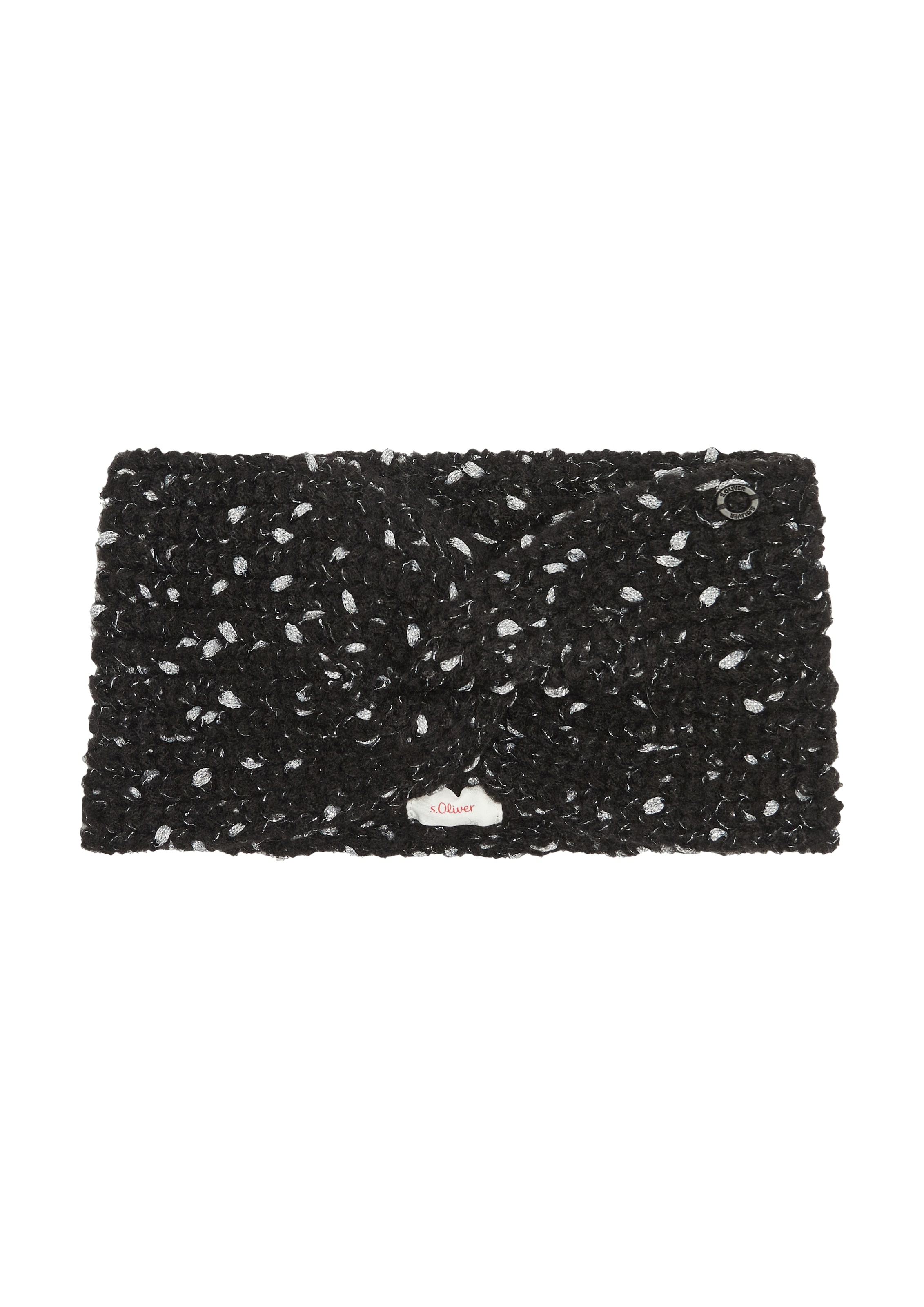 s.Oliver Headband in Black: front