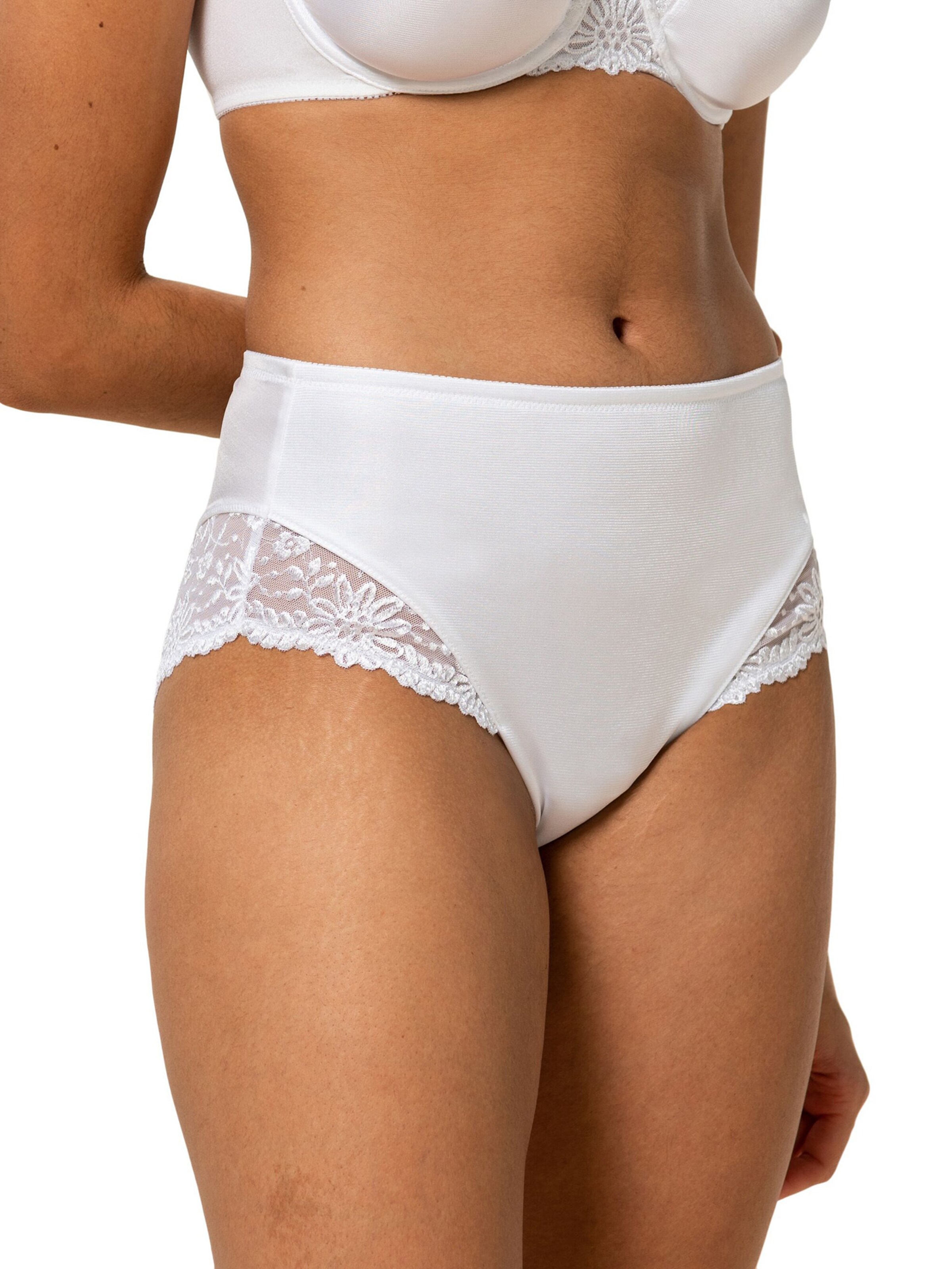 TRIUMPH - Cueca ' Ladyform Soft ' em branco