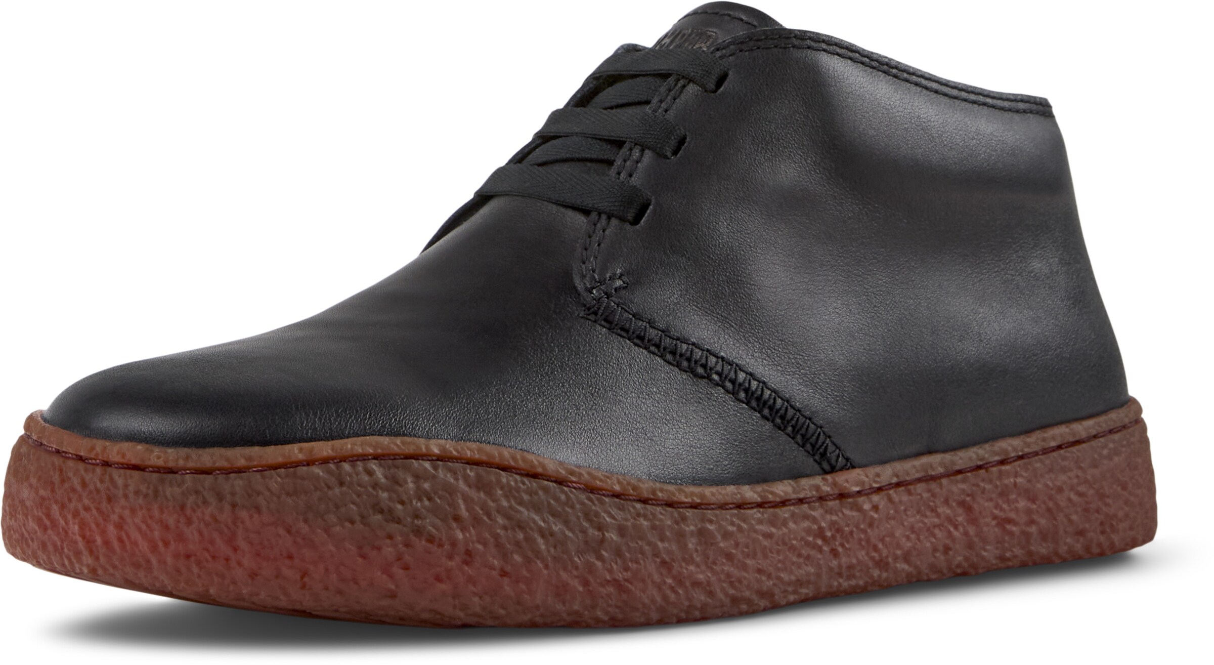 CAMPER Veterschoen 'Peu Terreno' in Zwart: voorkant