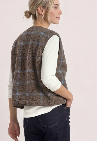 STREET ONE Knit Cardigan in Brown