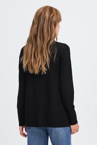 PULZ Jeans Pullover i sort