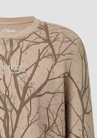 Sweat-shirt s.Oliver en beige